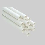 Pipe, PVC, Schedule 40, 10 Ft Each, Straight End, 3/4" Dia