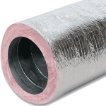 KM Insulated Flex-Vent, 10"x25' Silver Jack R8 Bag